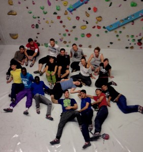 Bouldern Gruppe