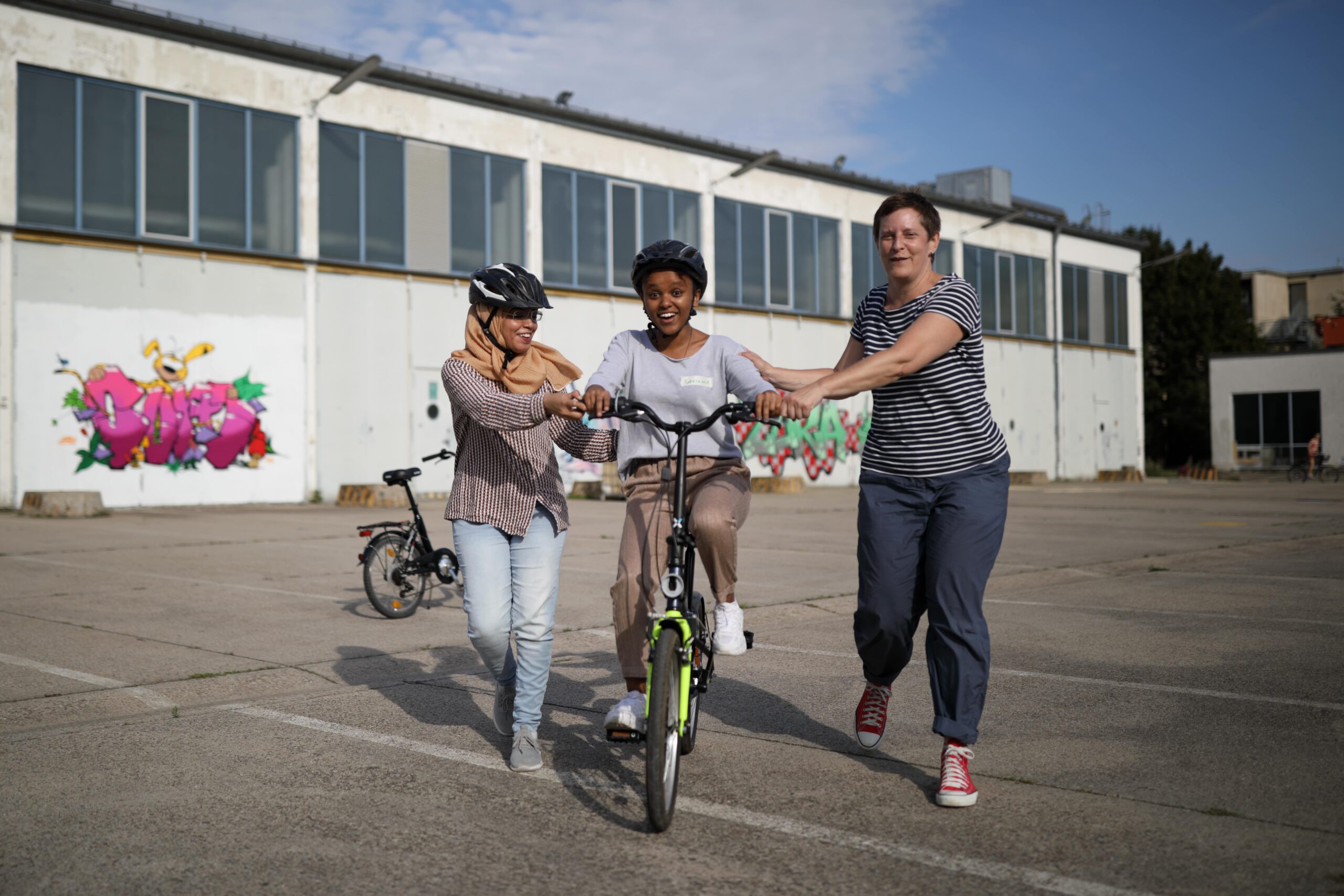 Fahrradkurs für Frauen: Gemeinsam zu mehr Mobilität und Selbstständigkeit